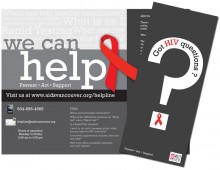 AIDS Vancouver Helpline Brochure 2011